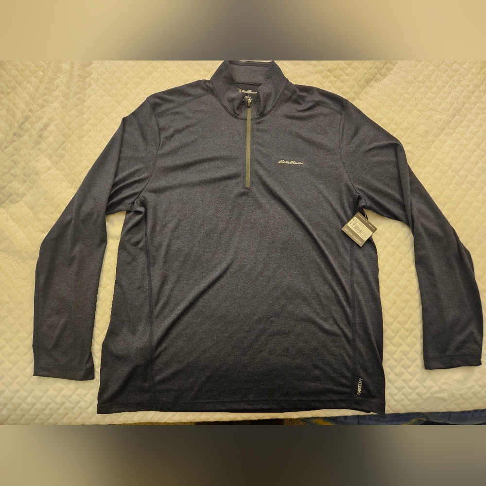 NEW! Eddie Bauer FreeDry Quarter Zip